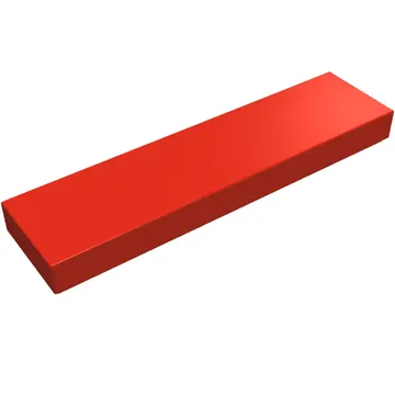 Tile 1 x 4 with Groove