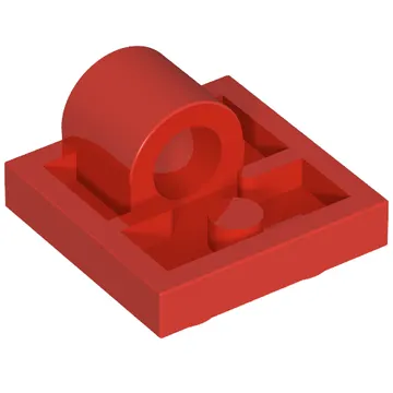 Plate Special 2 x 2 with 1 Pin Hole [Split Underside Ribs]