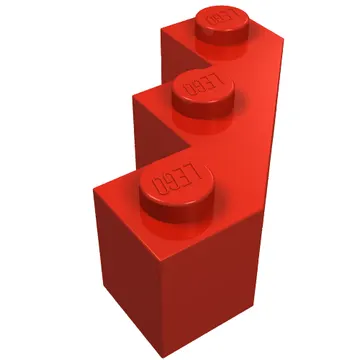 Brick Wedged 3 x 3 Facet
