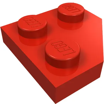 Wedge Plate 2 x 2 Cut Corner