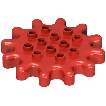 Duplo Gear 6 x 6 - 12 Tooth