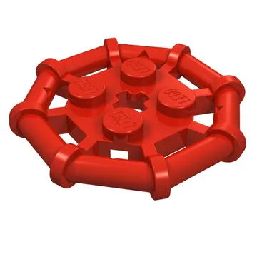 Plate Special 2 x 2 with Bar Frame Octagonal