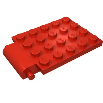 Plate Special 4 x 6 x 2/3 with Trap Door Hinge