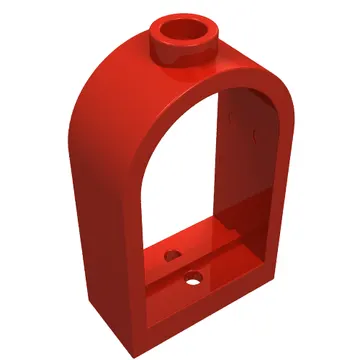 Window 1 x 2 x 2 2/3 with Rounded Top