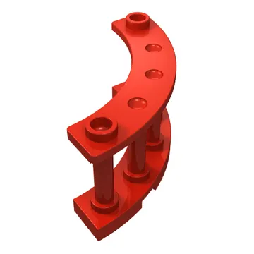 Fence Spindled 4 x 4 x 2 Quarter Round with 2 Studs