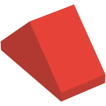Brick Sloped 45° 2 x 1 Double with Inside Stud Holder