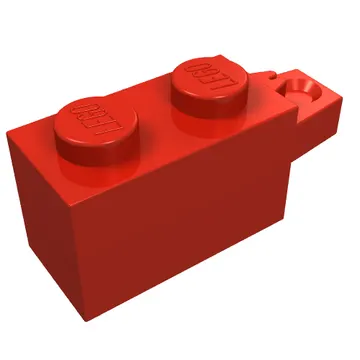 Hinge Brick 1 x 2 Locking with 1 Finger Horizontal End