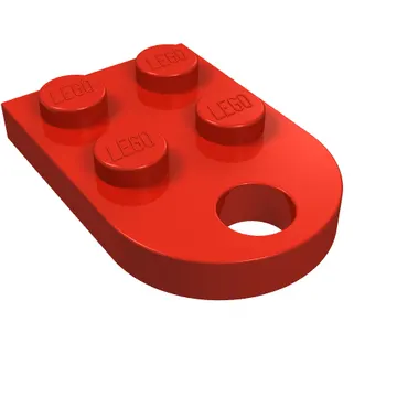 Plate Special 3 x 2 with Rounded End, Hole