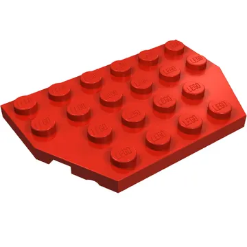 Wedge Plate 4 x 6 Cut Corners