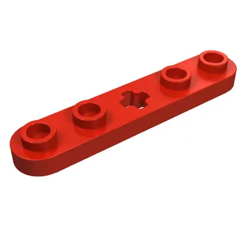 Technic Plate 1 x 5 with Smooth Ends, 4 Studs and Centre Axle Hole