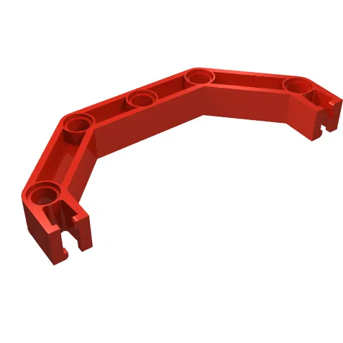 Znap Beam 9, 5 Holes, 4 Bends (Half-Octagon)