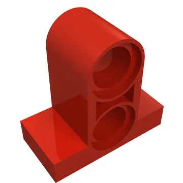 Technic Pin Connector Plate 1 x 2 x 1 2/3 [Two Holes On Top]