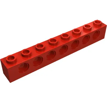 Technic Brick 1 x 8 [7 Pin Holes]