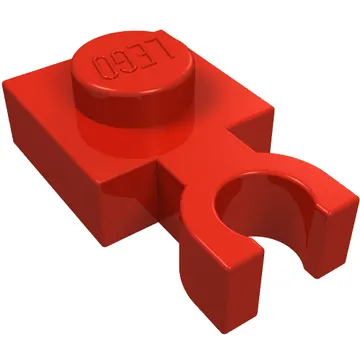 Plate Special 1 x 1 with Clip Vertical [Thin U Clip]