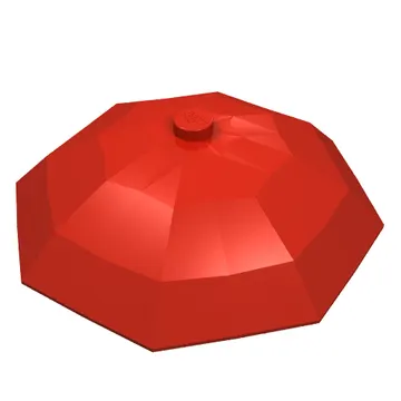 Equipment Umbrella Top with No Bottom Flaps, 6 x 6 with Top Stud