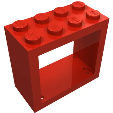 Window 2 x 4 x 3 Frame with Solid Studs