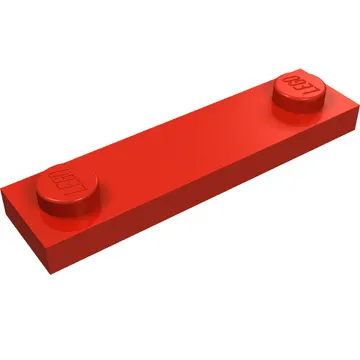 Plate Special 1 x 4 with 2 Studs with Groove [New Underside]