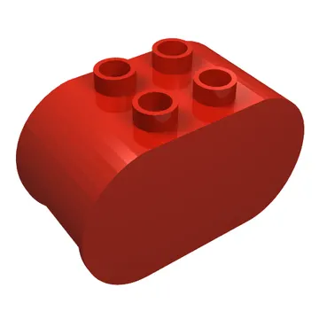 Duplo Brick 2 x 4 x 2 Rounded Ends