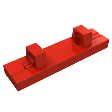 Hinge Tile 1 x 4 Locking Dual 1 Fingers on Top [4 Locking Ridges]