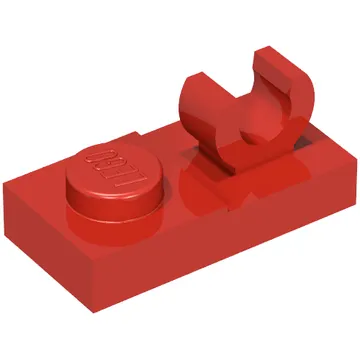 Plate Special 1 x 2 [Open O Top Clip]