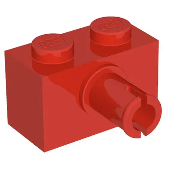 Brick Special 1 x 2 with Pin - Bottom Stud Holder