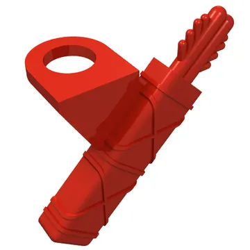Minifig Neckwear Weapon Arrow Quiver