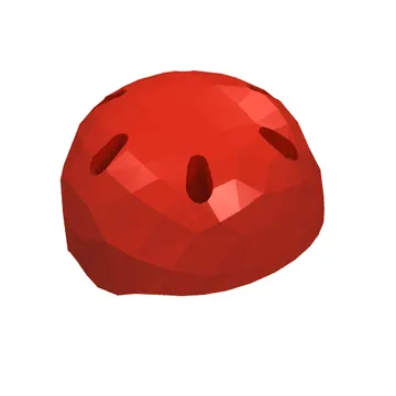 Helmet, Sports, with Vent Holes [Plain]
