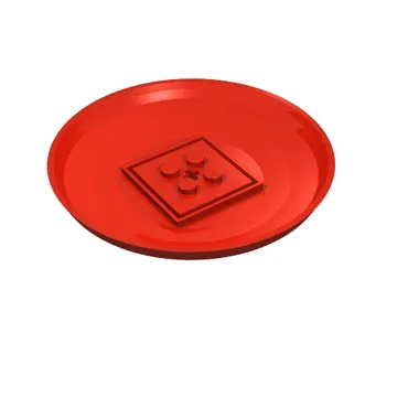 Pod, Bottom Cap 9 x 9 x 1 X-Pod