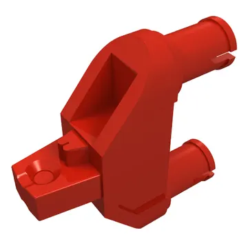 Hinge 1 x 3 Triangle with Two Pins, 1 Locking Finger, Round Pin Holes