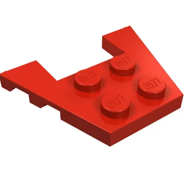Wedge Plate 3 x 4 with Stud Notches