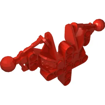 Large Figure Skeletal, Torso, Upper, with 2 Ball Joints (Toa Inika)