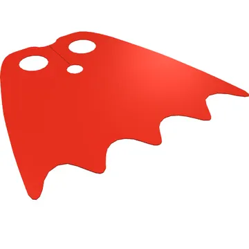 Neckwear Cape, Scalloped 5 Points [Traditional Starched Fabric]