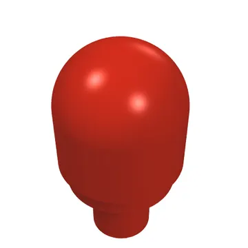 Light Cover 1 x 1 Round with Internal Bar / Bionicle Barraki Eye