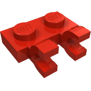Plate Special 1 x 2 with Clips Horizontal [Thick U-Clips]