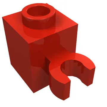 Brick Special 1 x 1 with Clip Vertical [Open O Clip, Hollow Stud]