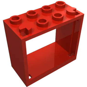 Window 2 x 4 x 3 Frame with Hollow Studs