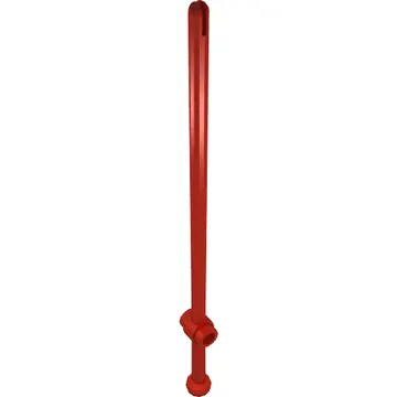 Bar 12L with Open Stud, Towball, and Top Slit [Boat Mast]
