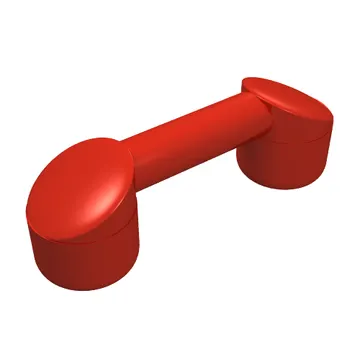 Bar 1 x 3 (Radio Handle, Phone Handset)
