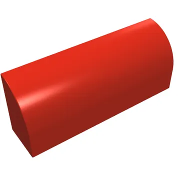 Brick Curved 1 x 4 x 1 1/3 No Studs, Lowered Inside Support