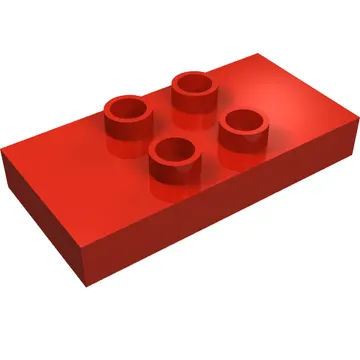 Duplo Plate 2 x 4 x 1/2 with 4 Center Studs [Thick]