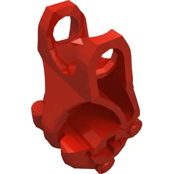 Large Figure Hand, Fist with Axle Hole, 3 Fingers