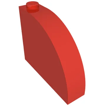 Brick Curved 1 x 4 x 3