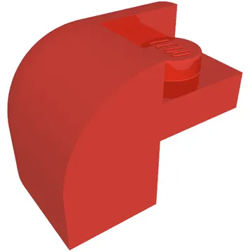 Brick Round, Curved 2 x 2 x 1 1/3, Corner