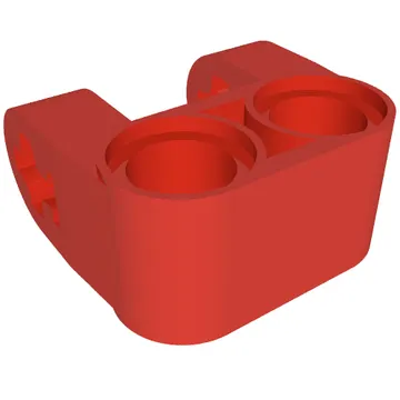Technic Axle and Pin Connector Perpendicular Double Split [Reinforced]