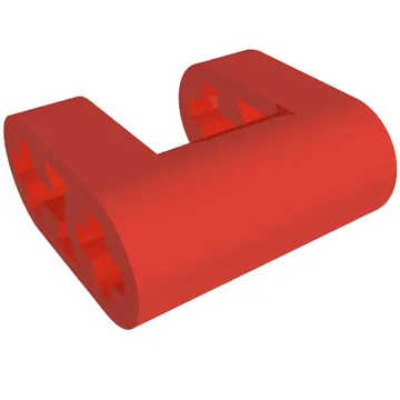 Technic Connector 2 x 2 with 1 x 1 Cut-Out with Axle Holes