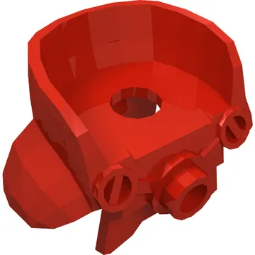 Minifig Neckwear Armour Space with Shoulder Protection and High Back [Plain]