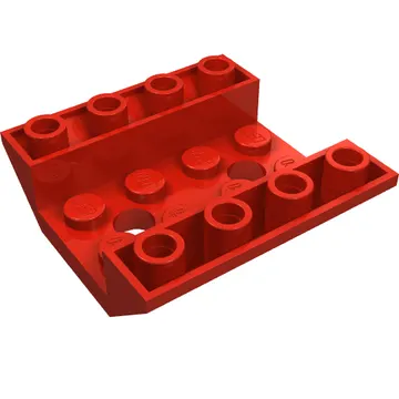Brick Sloped Inverted 45° 4 x 4 Double with 4 x 2 Recessed, 2 Holes