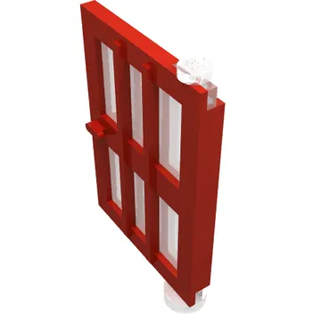 Door 1 x 4 x 5 Right with 6 Panes