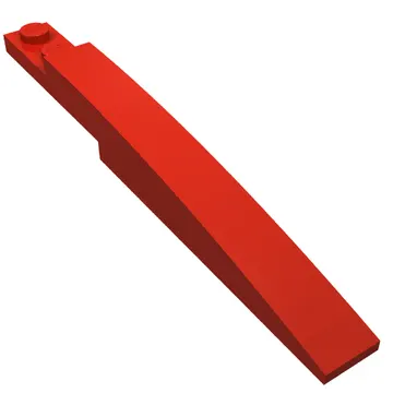 Brick Curved 10 x 1 [Asymmetric Inside Ridges]