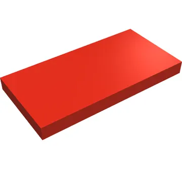 Tile 2 x 4 with Groove